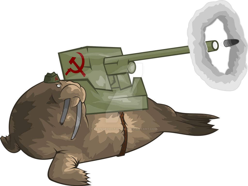 russian_artillery_walrus_by_88angryoctop