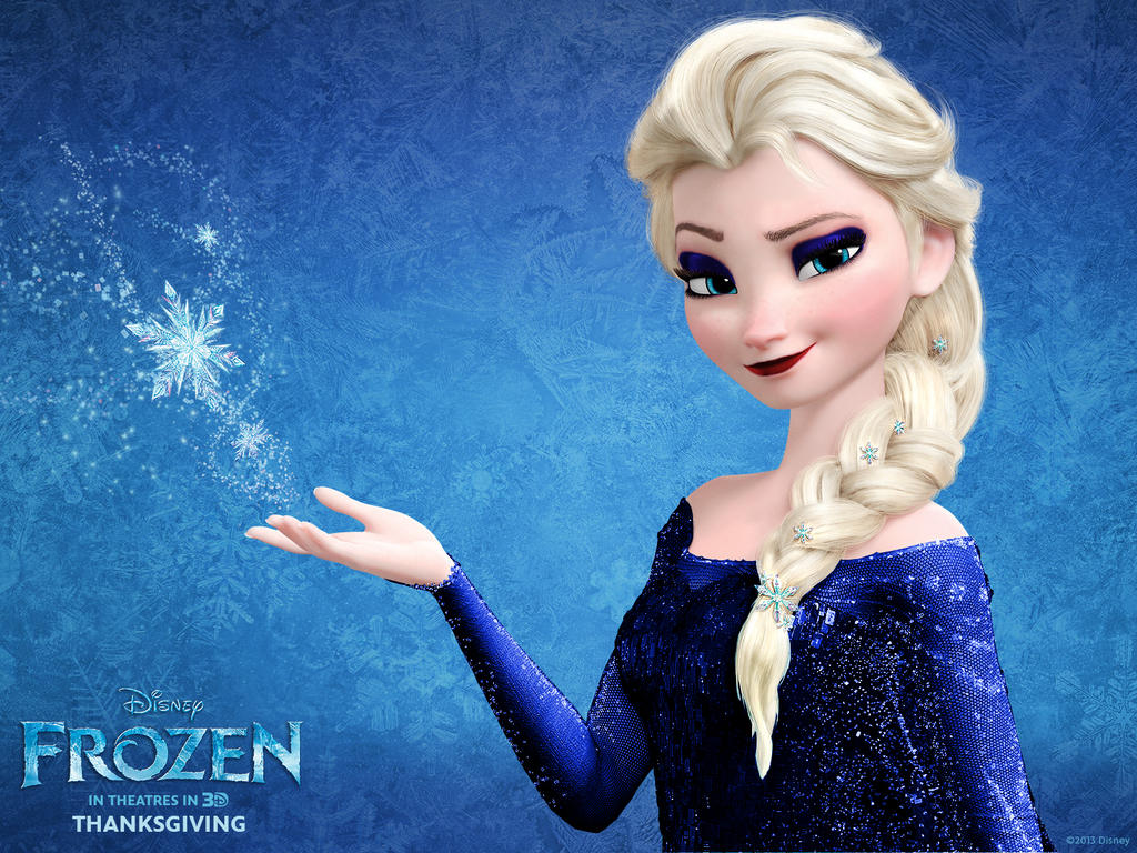 Frozen Elsa Blue Dress by Vegetto90