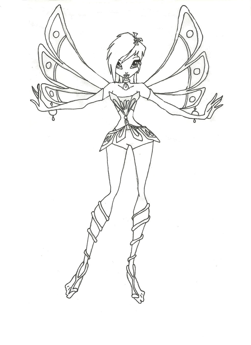 magic winx coloring pages - photo #13