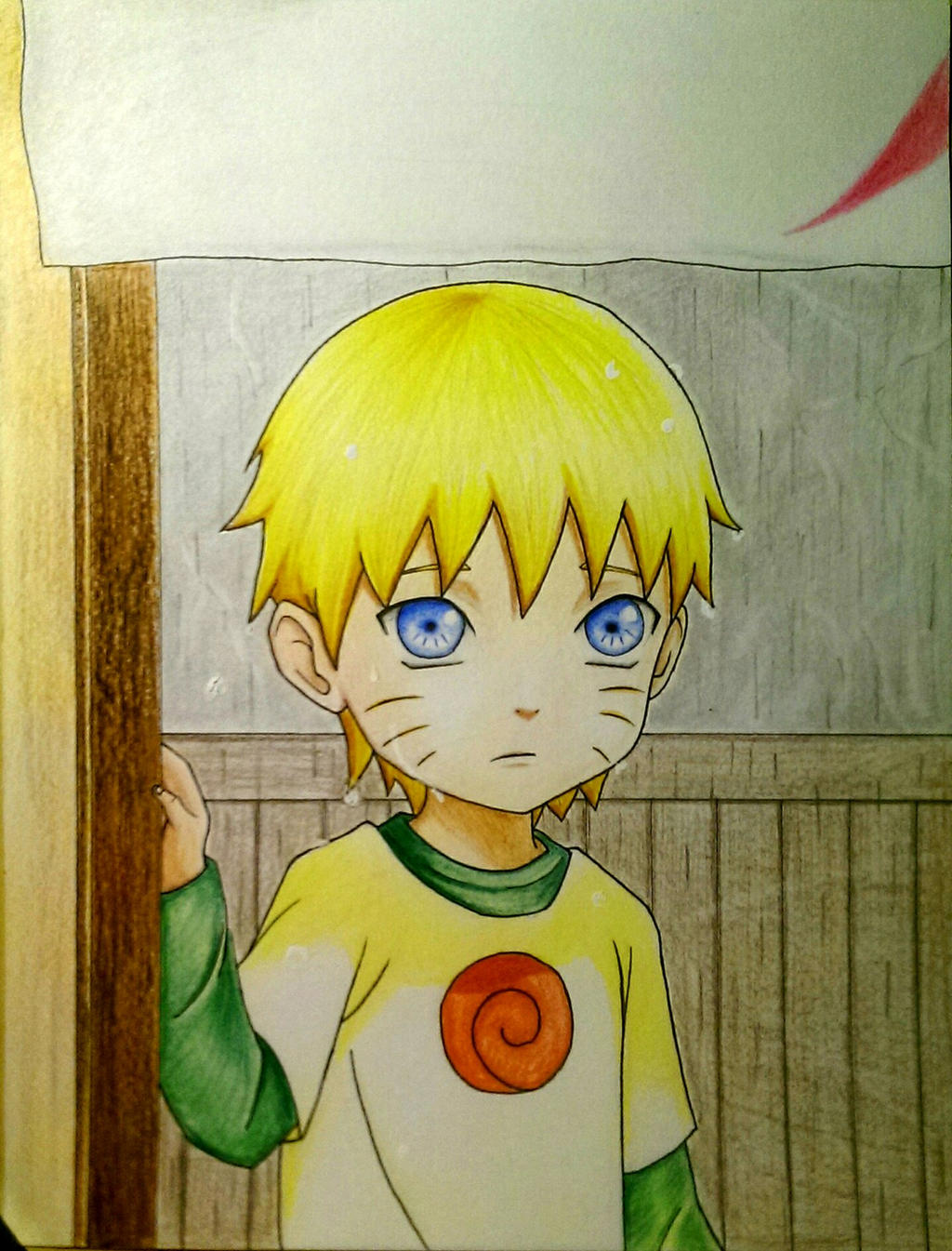 Kid Naruto Uzumaki - First time at Ichiraku's by AjkaSketch on DeviantArt