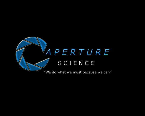 Image result for aperture science we do what we must because we can