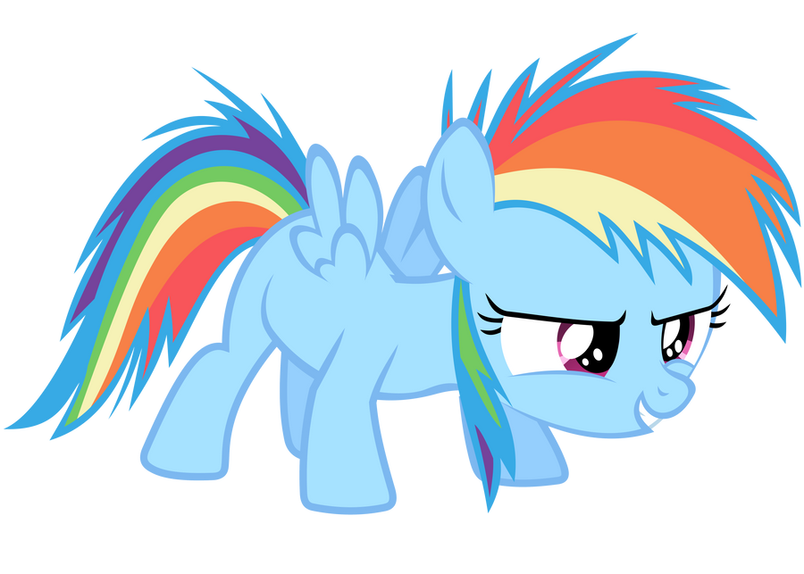 mlp coloring pages rainbow dash filly vector - photo #29