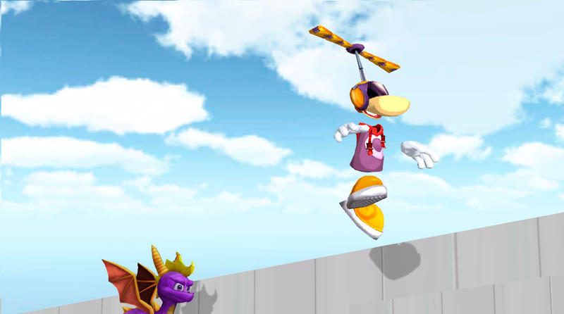 [Image: rayman_can_fly_____by_dracopower-d9361tz.jpg]