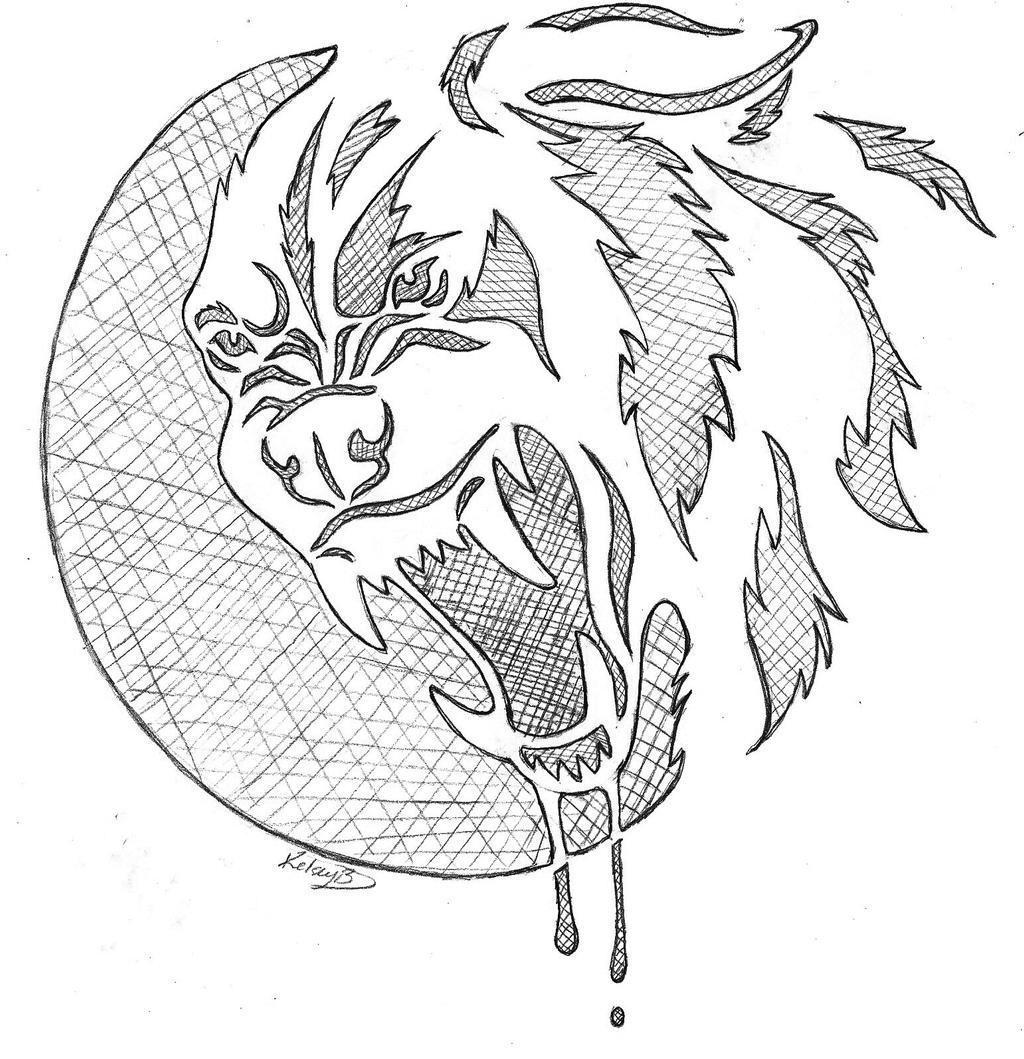werewolf growlpumpkin stencil by sioSIN on DeviantArt