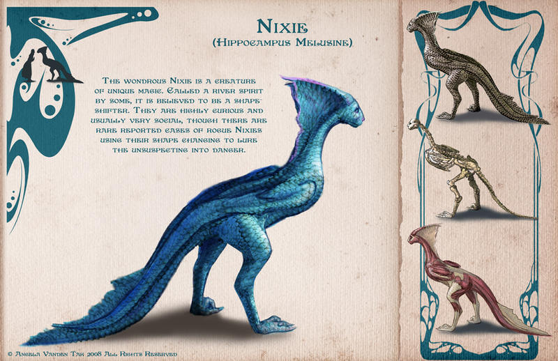 Nixie- Orthographic Study by MasterpieceLost on DeviantArt