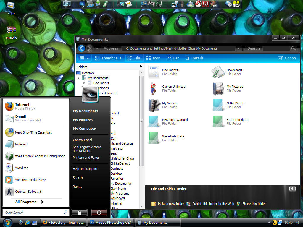 Cool Stuff Windows Vista Desktop