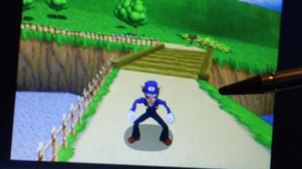 Waluigi   how to unlock   super mario 64 ds questions for 