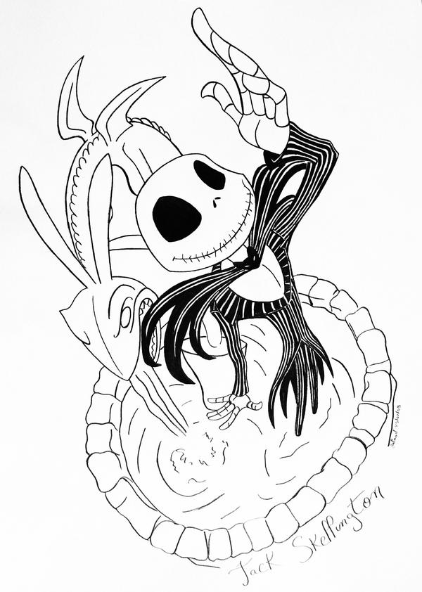 jack the pumpkin king coloring pages - photo #13