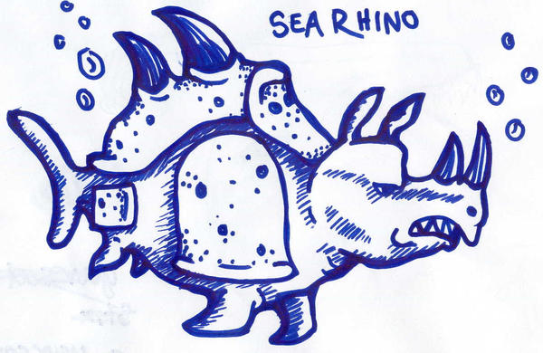 Image result for sea rhino