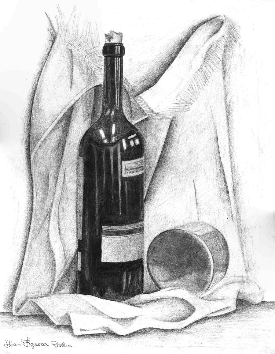 Wine Bottle by tonks1988