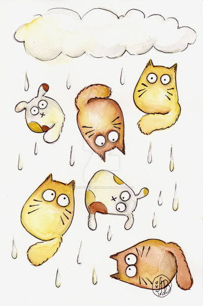 free clipart raining cats and dogs - photo #40