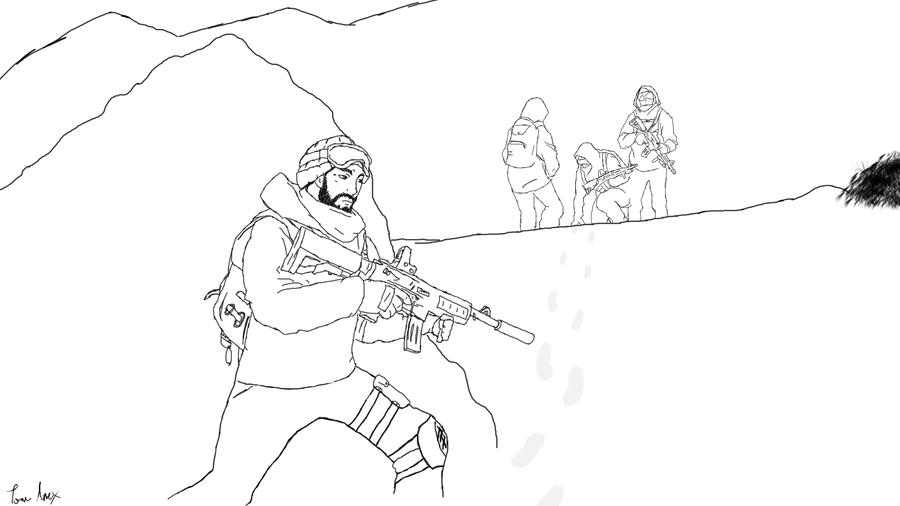 call of duty mw3 soap coloring pages - photo #4