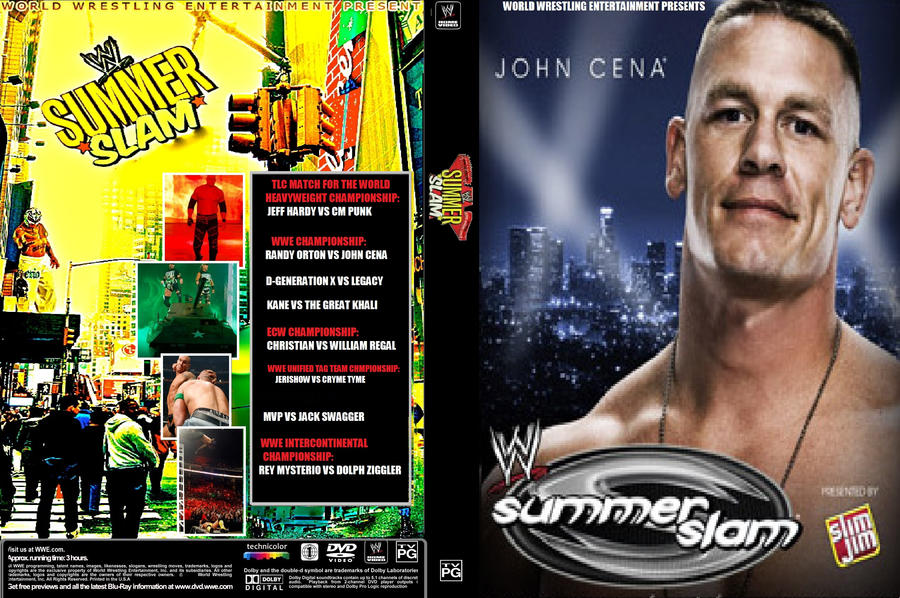 WWE Summerslam 2009 DVD Cover by ZT4