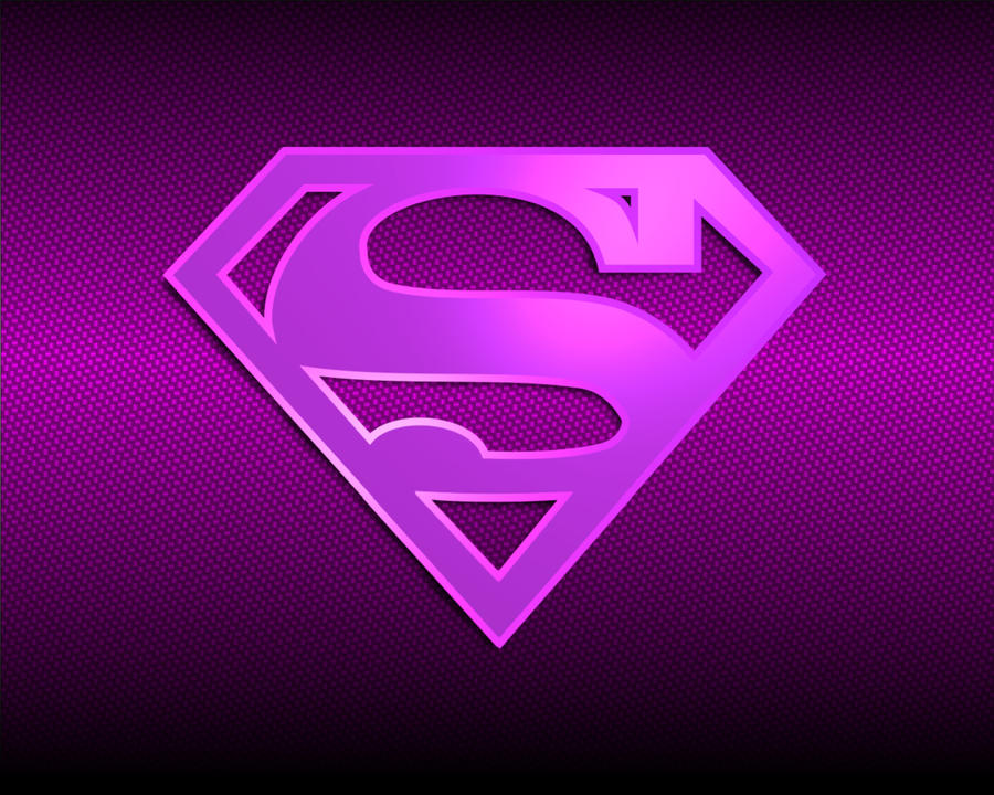 Supergirl Superman S ROSA Logo Superheld Aufbügelbare Gestickte Abzeichen 