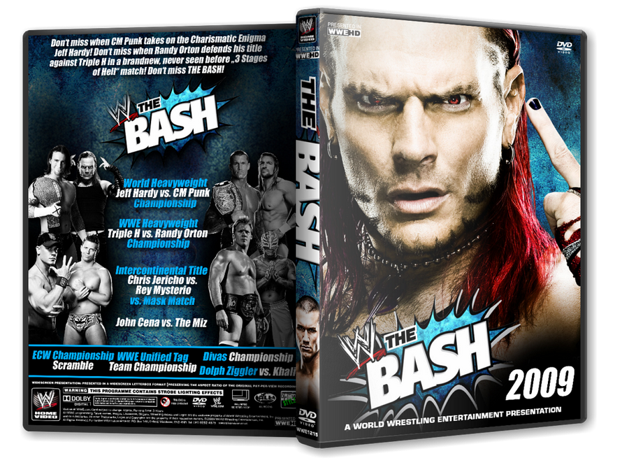 The Bash 2009 DVD Cover by Mr-Damn