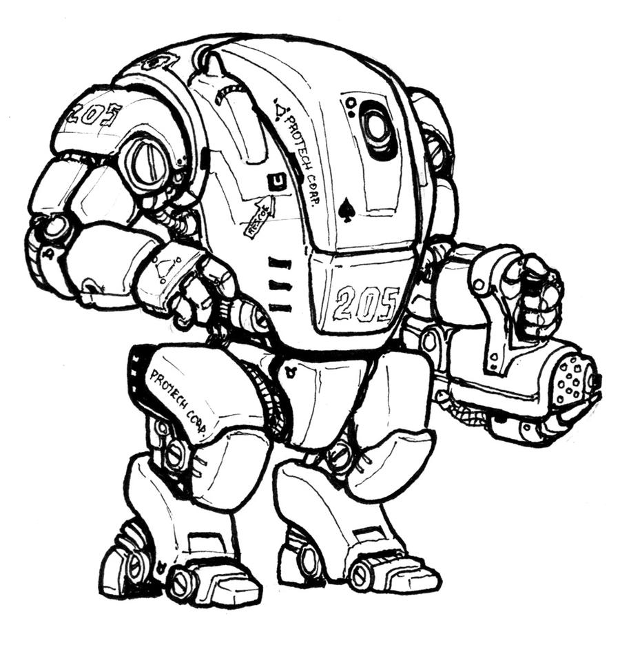 Walking War Robots Coloring Pages Coloring Pages