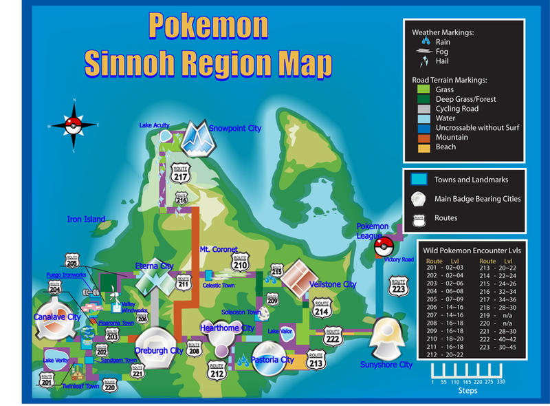 Image result for sinnoh map[