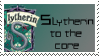 Slytherin to the core stamp by Ixstampxyou