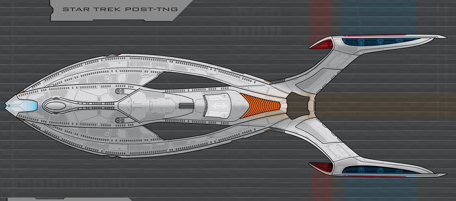 Star Trek postTNG ship by AdamKop on DeviantArt