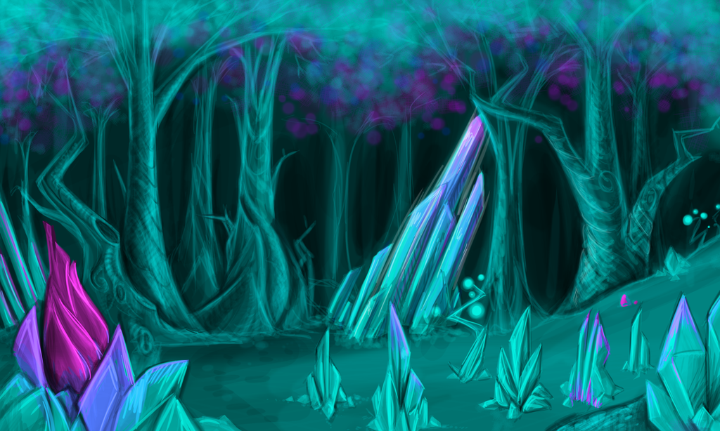 The Crystal Forest