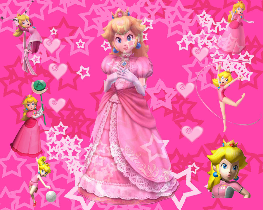 Resultado de imagen para princess peach wallpaper