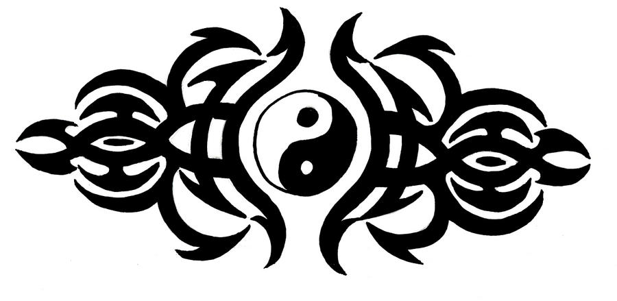 tribal yin yang by Ross-Makoske on DeviantArt